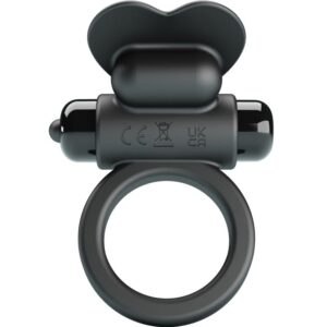 Pretty Love Debonaire — Vibrating Cock Ring, Black — Cock Rings