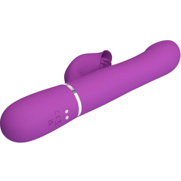 Pretty Love — Rabbit Vibrator, Silicone, Purple — Rabbit Vibrators — view 5
