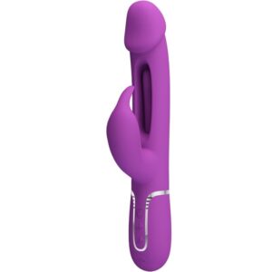 Pretty Love Kampas — Rabbit Vibrator, Rechargeable, Purple — Rabbit Vibrators