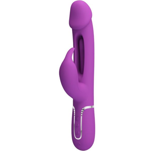 Pretty Love Kampas — Rabbit Vibrator, Rechargeable, Purple — Rabbit Vibrators
