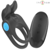Intense Sam — Vibrating Cock Ring, Remote Control, Black — Cock Rings