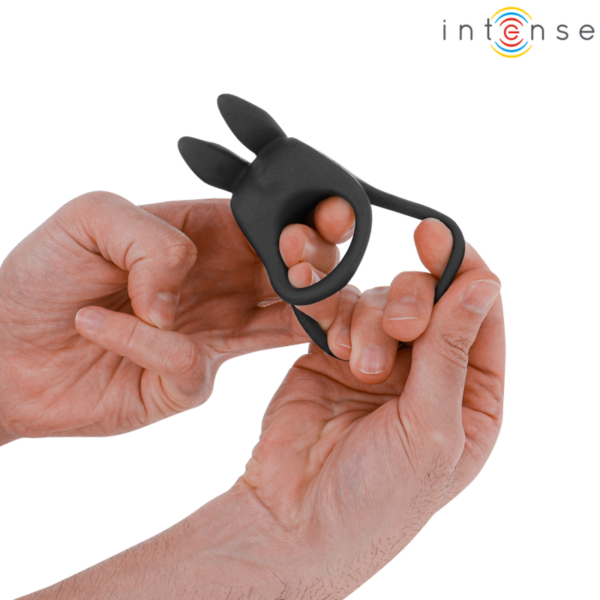 Intense Sam — Vibrating Cock Ring, Remote Control, Black — Cock Rings — view 5