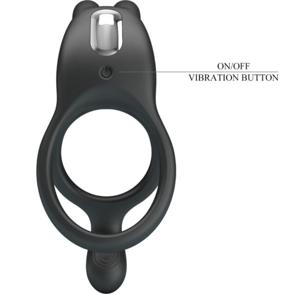 Pretty Love Seth Double — Vibrating Cock Ring — Cock Rings — view 7