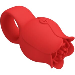 Pretty Love Jae — Finger Vibrator, Rechargeable, Red — Clitoral Stimulators — view 4