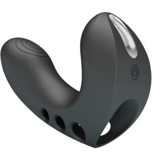 Pretty Love Camelia — Finger Vibrator, Rechargeable, Black — Clitoral Stimulators — view 4