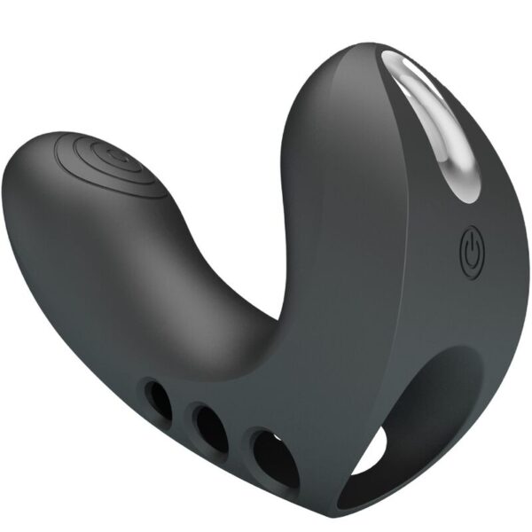 Pretty Love Camelia — Finger Vibrator, Rechargeable, Black — Clitoral Stimulators — view 4