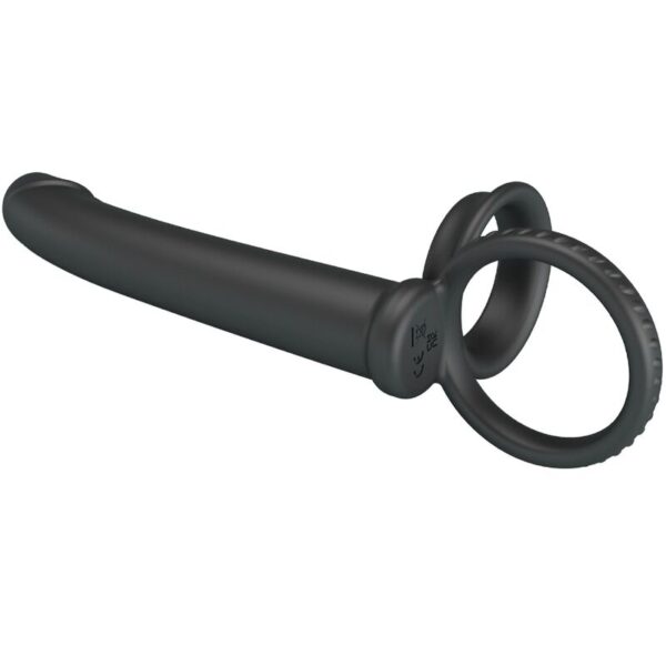 Pretty Love Dillion — Cock Ring, Double Penetration, Black — Cock Rings — view 4