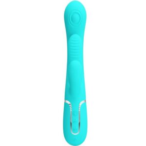 Pretty Love Shania — Rabbit Vibrator, Rechargeable, Blue — Rabbit Vibrators — view 2