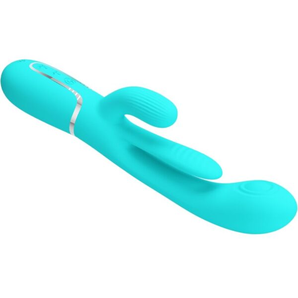 Pretty Love Shania — Rabbit Vibrator, Rechargeable, Blue — Rabbit Vibrators — view 4