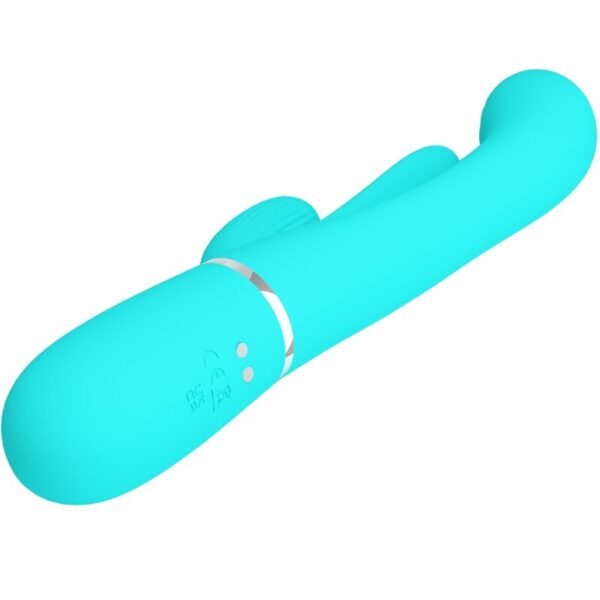 Pretty Love Shania — Rabbit Vibrator, Rechargeable, Blue — Rabbit Vibrators — view 6