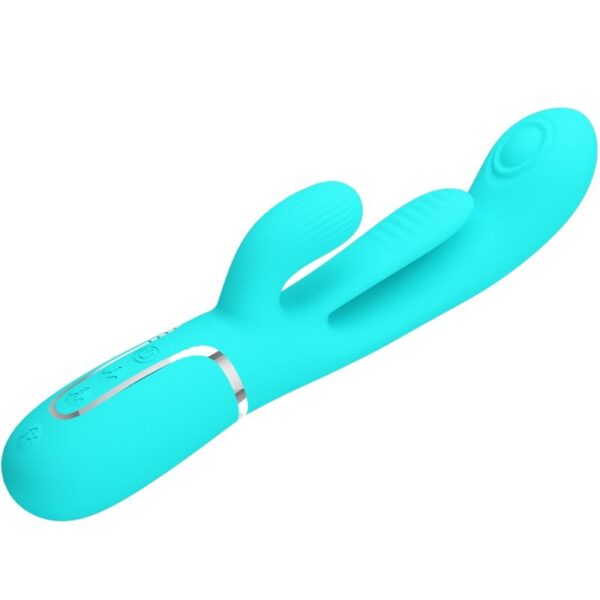 Pretty Love Shania — Rabbit Vibrator, Rechargeable, Blue — Rabbit Vibrators — view 9