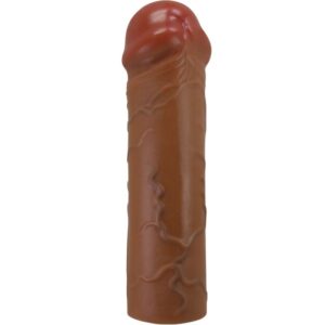 Pretty Love Nile — Penis Extension Sleeve, Brown — Penis Accessories