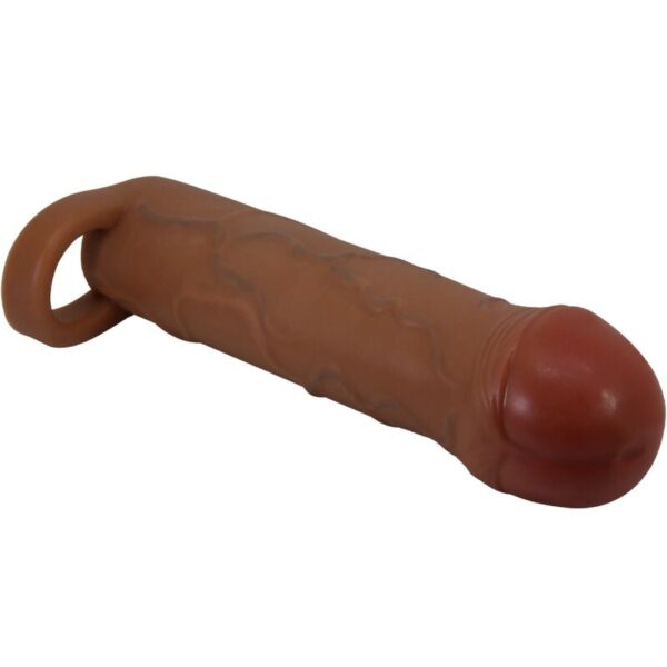 Pretty Love Bunion — Penis Extension Sleeve, Brown — Penis Accessories — view 3