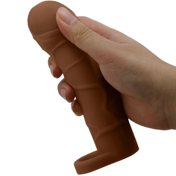 Pretty Love Bunion — Penis Extension Sleeve, Brown — Penis Accessories — view 4