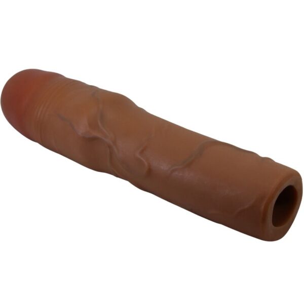 Pretty Love Kylian — Penis Extension Sleeve, Brown — Penis Accessories — view 2