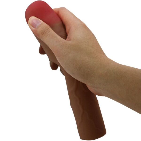 Pretty Love Kylian — Penis Extension Sleeve, Brown — Penis Accessories — view 4