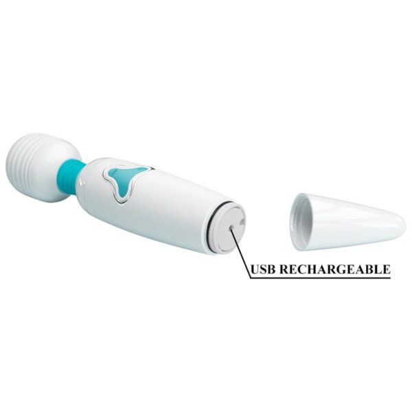 Pretty Love Cloud — Wand Massager, Rechargeable, White — Vibrators — view 8
