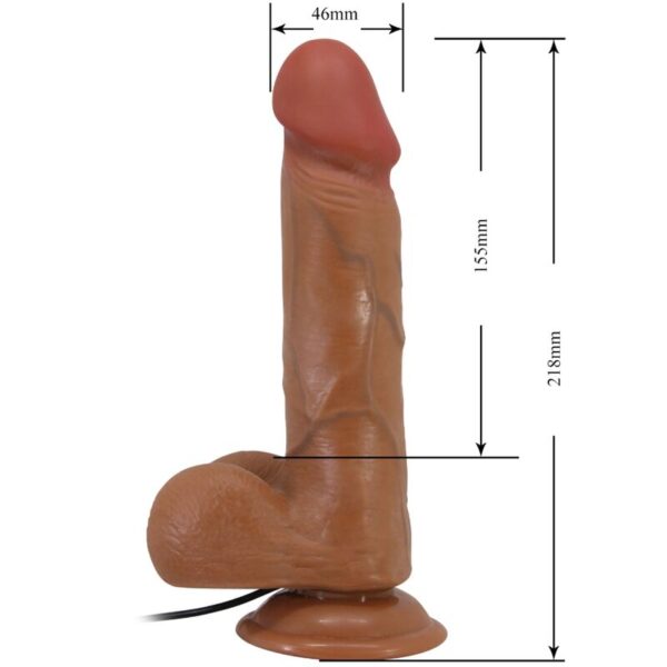 Baile Bahamut — Realistic Vibrator, Remote Control, 21.8 cm — G-Spot Vibrators — view 6