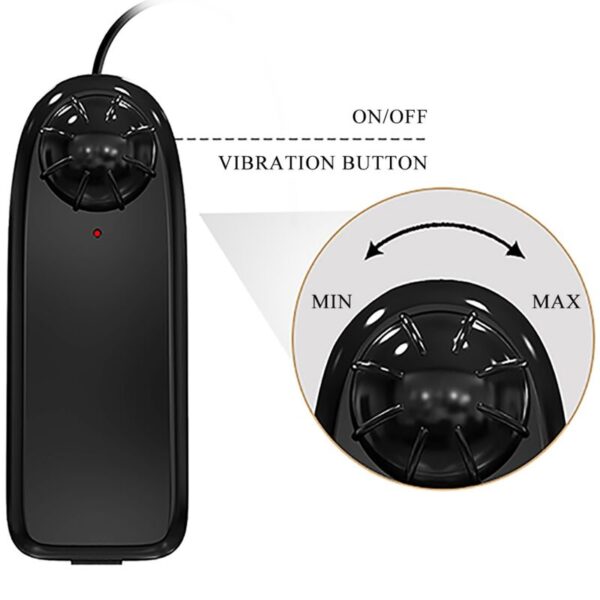 Baile Bahamut — Realistic Vibrator, Remote Control, 21.8 cm — G-Spot Vibrators — view 8