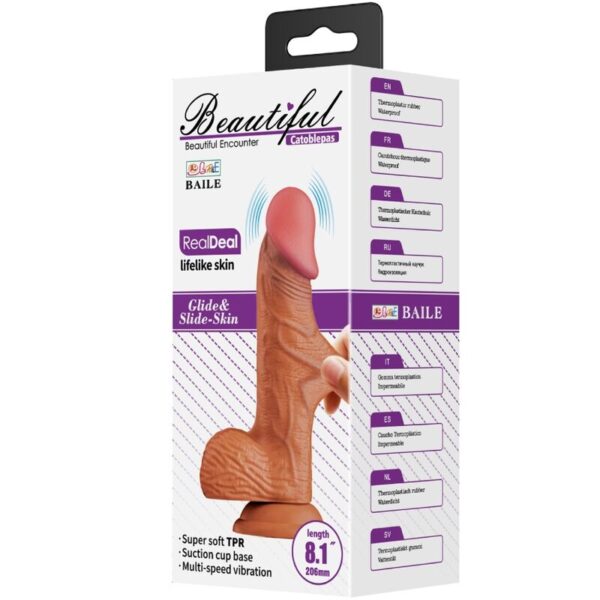 Baile Catoblepas — Realistic Vibrator, Remote Control, 20.6 cm — G-Spot Vibrators — view 8