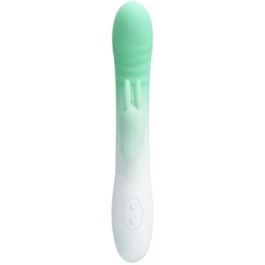 Pretty Love Cerberus — Rabbit Vibrator, Silicone, Green — Rabbit Vibrators — view 2