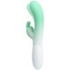 Pretty Love Cerberus — Rabbit Vibrator, Silicone, Green — Rabbit Vibrators
