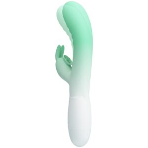 Pretty Love Cerberus — Rabbit Vibrator, Silicone, Green — Rabbit Vibrators
