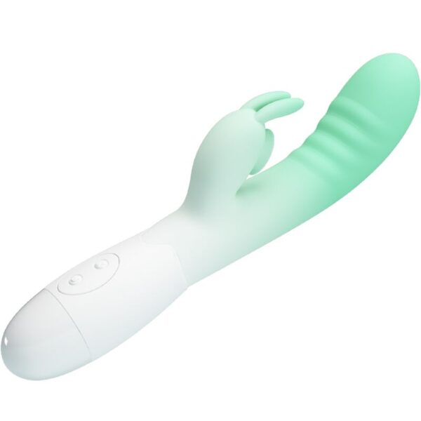 Pretty Love Cerberus — Rabbit Vibrator, Silicone, Green — Rabbit Vibrators — view 5