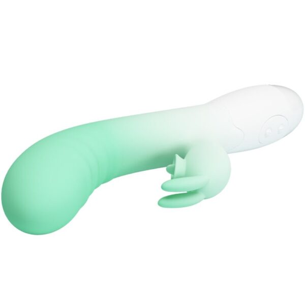 Pretty Love Cerberus — Rabbit Vibrator, Silicone, Green — Rabbit Vibrators — view 8