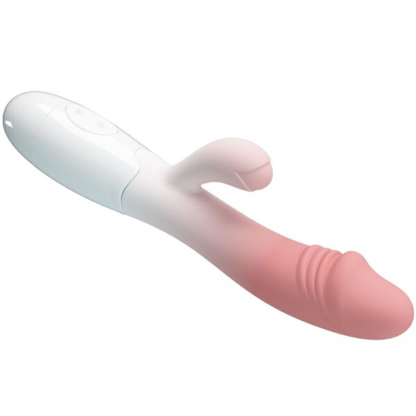 Pretty Love Snappy — Rabbit Vibrator, Silicone, Pink — G-Spot Vibrators — view 4