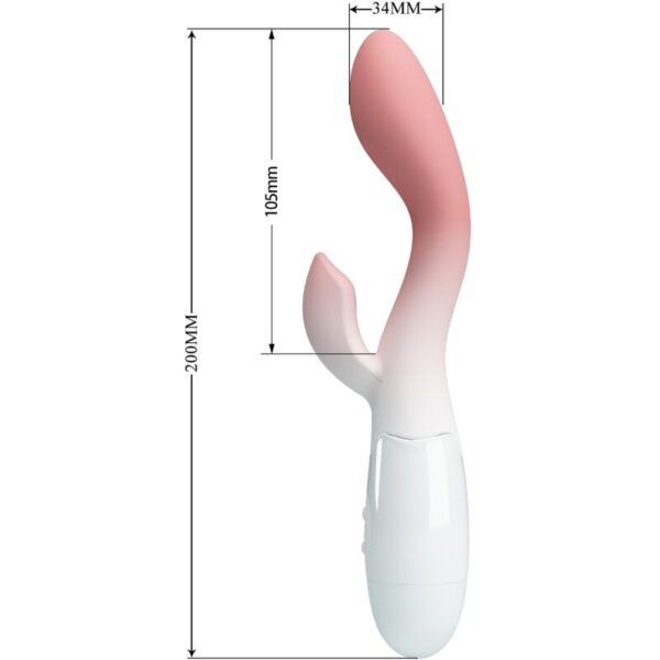 Pretty Love Brighty — Rabbit Vibrator, Pink — G-Spot Vibrators — view 3