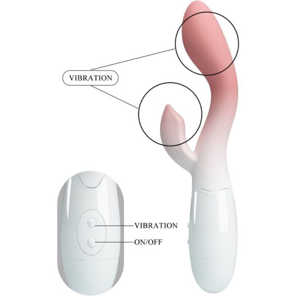 Pretty Love Brighty — Rabbit Vibrator, Pink — G-Spot Vibrators — view 5