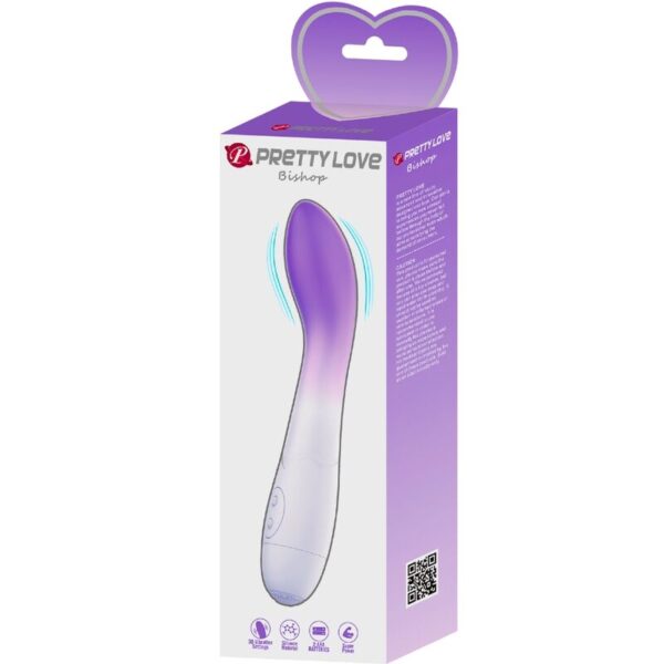 Pretty Love Bishop — G-Spot Vibrator, Silicone, Purple — G-Spot Vibrators — view 6