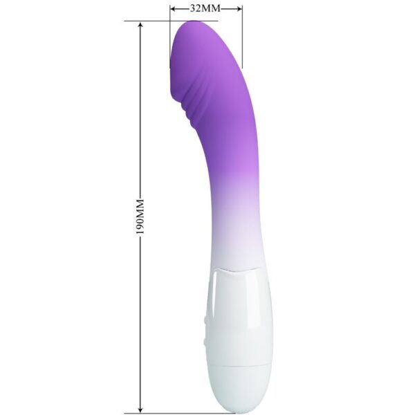 Pretty Love Elemental — G-Spot Vibrator, Lilac and White — G-Spot Vibrators — view 2