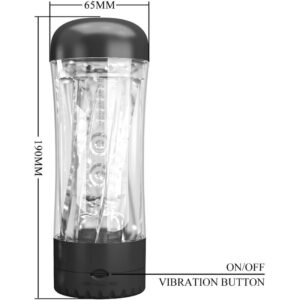 Pretty Love Tamara — Vibrating Masturbator, Black — Automatic Masturbators — view 2