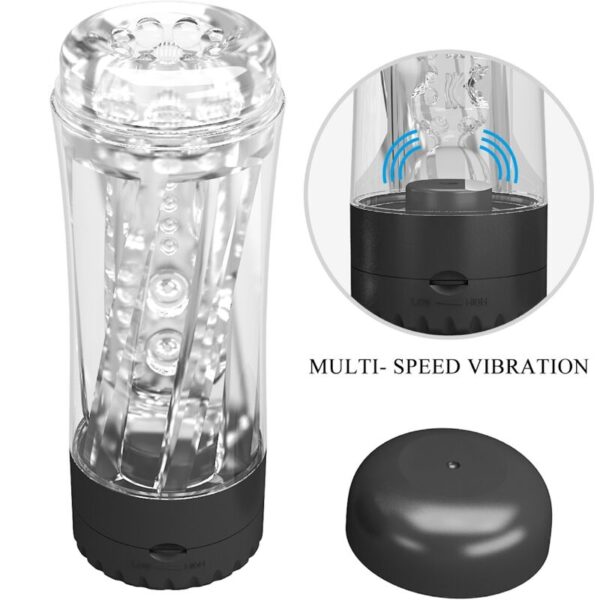 Pretty Love Tamara — Vibrating Masturbator, Black — Automatic Masturbators — view 8