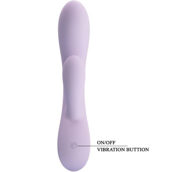 Pretty Love Rosolyn — Rabbit Vibrator, Rechargeable, Purple — Rabbit Vibrators — view 8