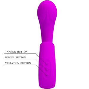 Pretty Love Sibel — Rabbit Vibrator, Rechargeable, Purple — G-Spot Vibrators — view 4