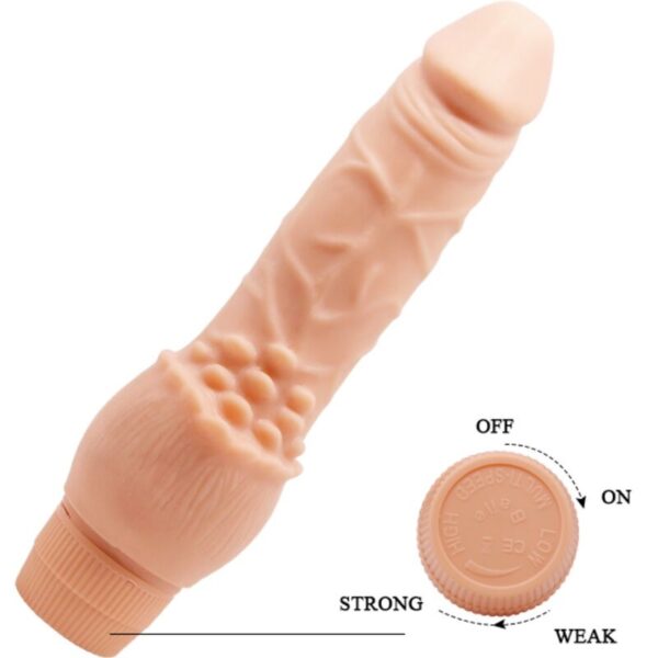Baile Barbara — Realistic Vibrator, 19.5 cm, TPR — Realistic Vibrators — view 4