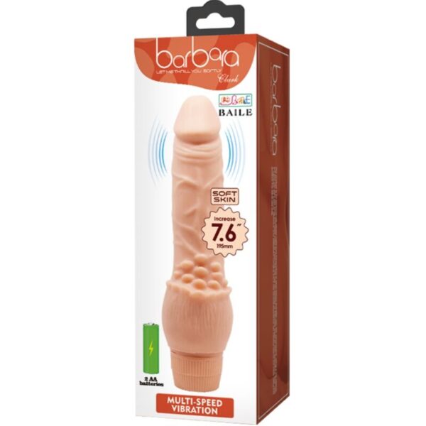 Baile Barbara — Realistic Vibrator, 19.5 cm, TPR — Realistic Vibrators — view 5