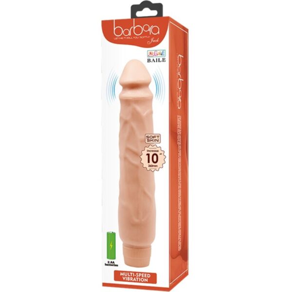 Baile Jack — Realistic Vibrator, 26 cm, TPR — Realistic Vibrators — view 2