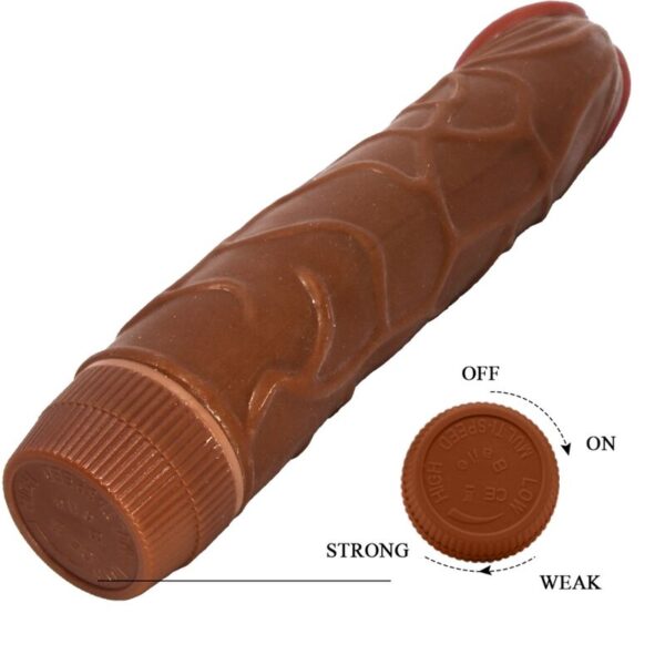 Baile Bob — Realistic Vibrator, 22.5 cm, Brown — Realistic Vibrators — view 4