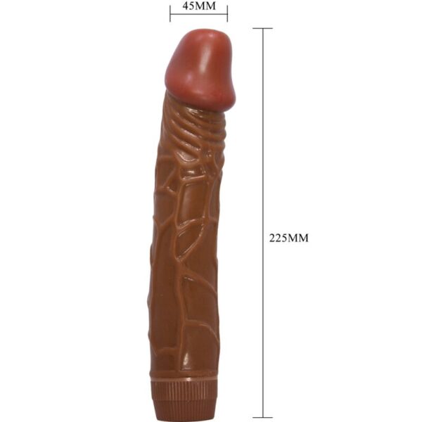 Baile Bob — Realistic Vibrator, 22.5 cm, Brown — Realistic Vibrators — view 5