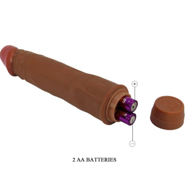 Baile Dwarf — Realistic Vibrator, 21 cm, Brown — Realistic Vibrators — view 2