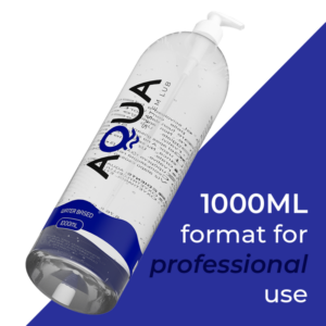 Aqua Quality — Water-Based Lubricant, 1000 ml, Odourless — Lubes — view 2