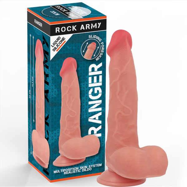 Rockarmy Ranger — Realistic Dildo, Silicone, 22 cm — Dildos