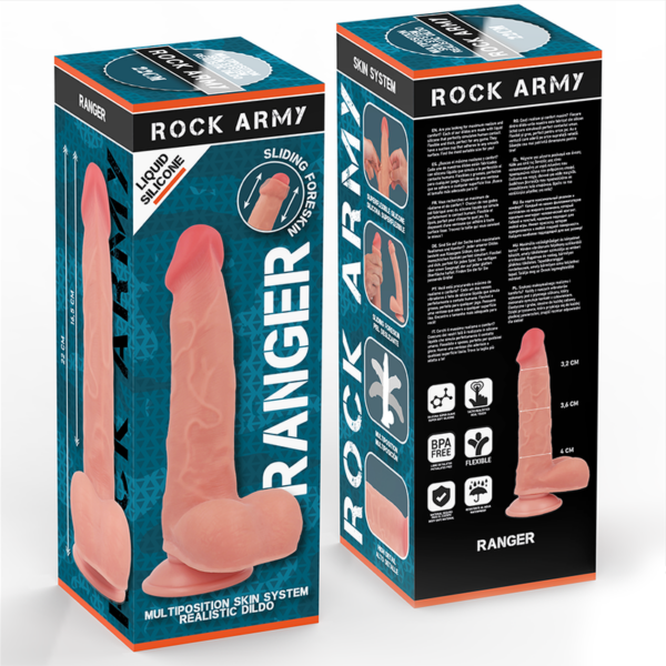 Rockarmy Ranger — Realistic Dildo, Silicone, 22 cm — Dildos — view 8