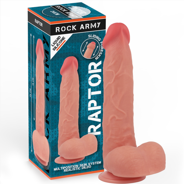 Rockarmy Raptor — Realistic Dildo, Silicone, 24 cm — Dildos