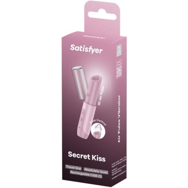 Satisfyer Secret Kiss — Air Pulse Stimulator, Waterproof — Clitoral Stimulators — view 4