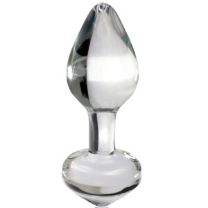 Icicles No. 44 — Glass Butt Plug, 6.5 cm — Anal